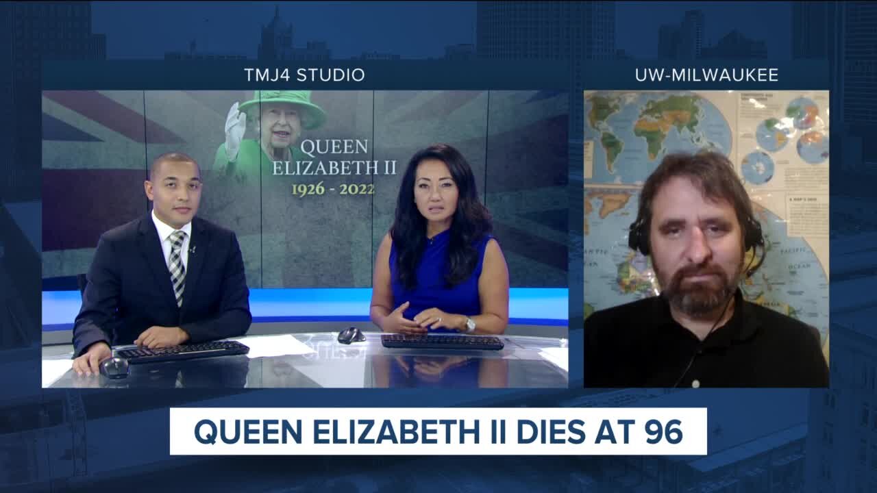 UW-Milwaukee professor weighs in on Americans interest in Queen Elizabeth's death