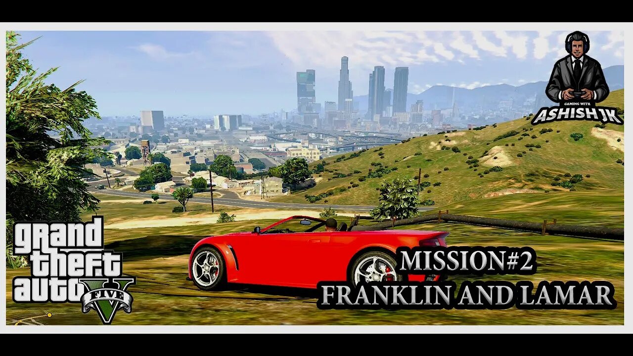 GTA V MISSION#2-FRANKLIN AND LAMAR ! 🤩🤩