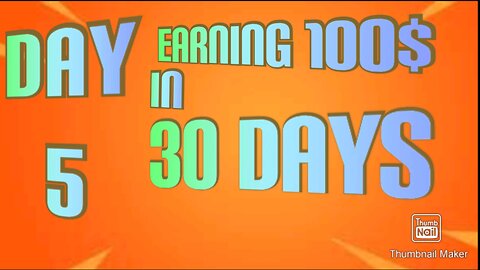 Day 4 of Making 100$ in 30 Days