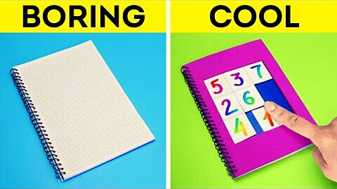 TOO COOL FOR SCHOOL! AWESOME SCHOOL CRAFTS YOU WILL LOVE