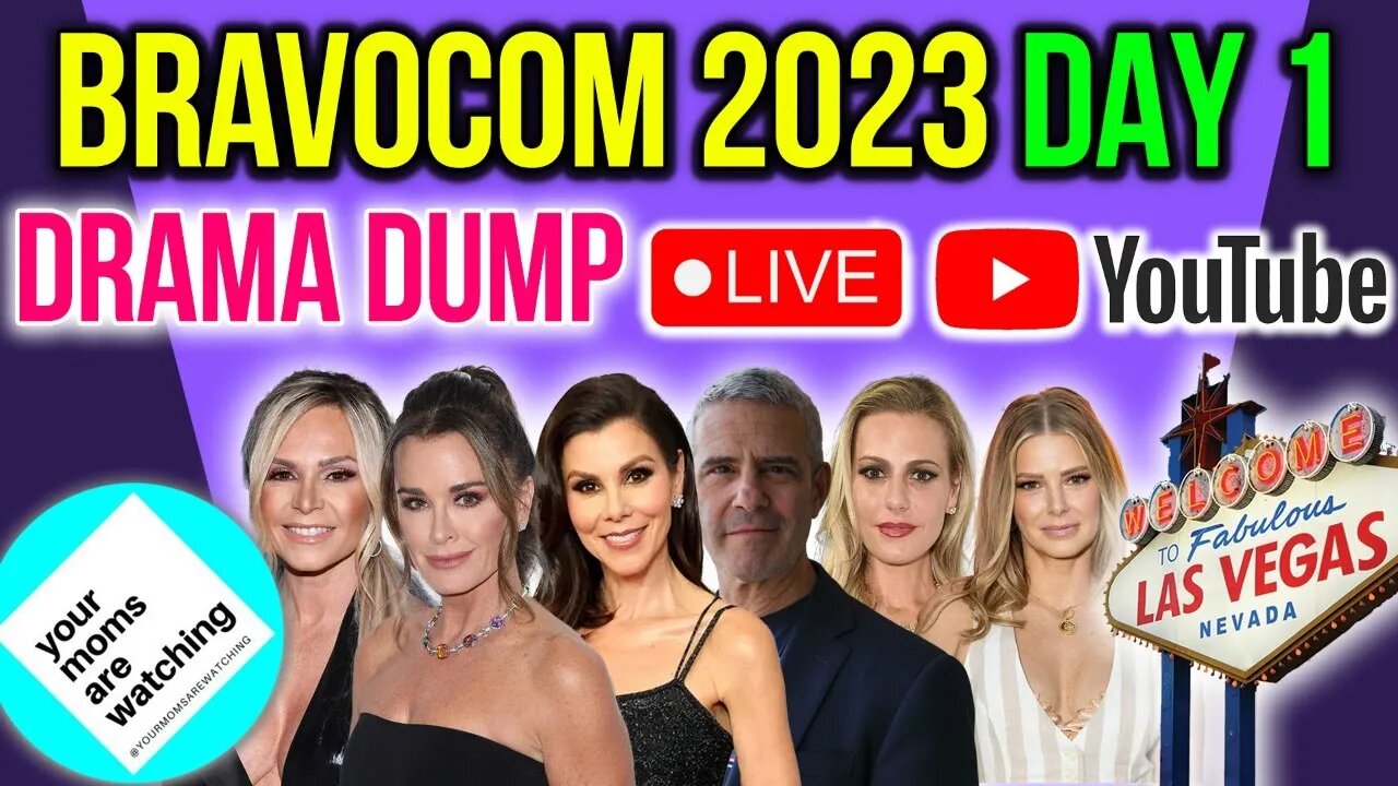 Bravocon 2023 Day 1 Drama Dump feat Thea Des Sousa Live #bravocon2023 #bravotv