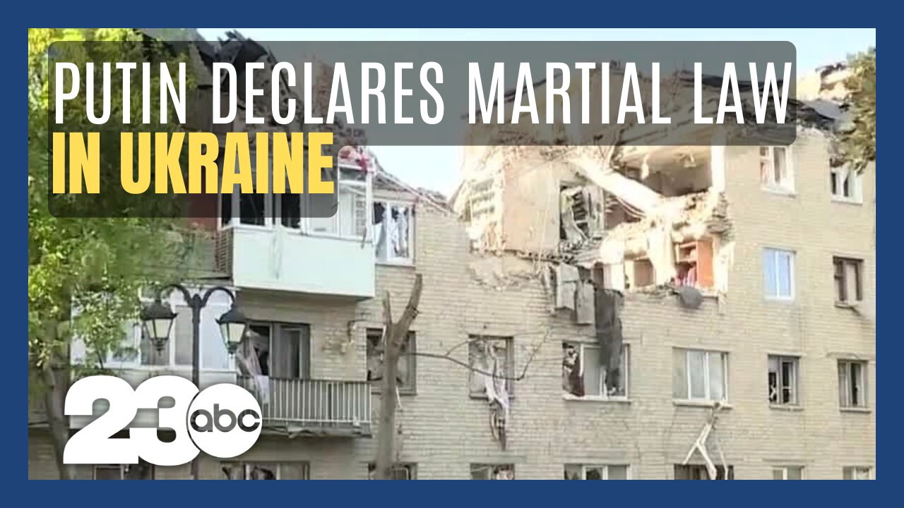 Putin declares Martial Law in 4 Ukraine regions