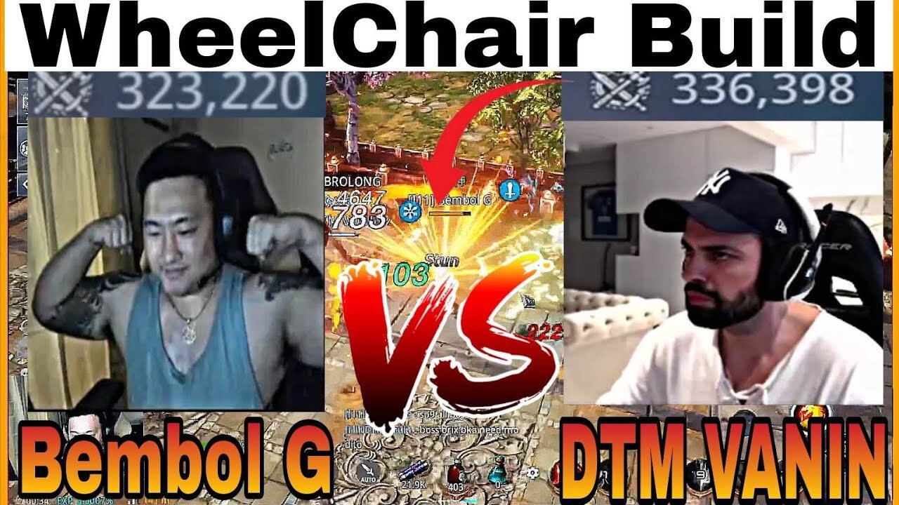 Wheelchair Build, Kuya Bembol G vs Taoist DTM VANIN | mir4