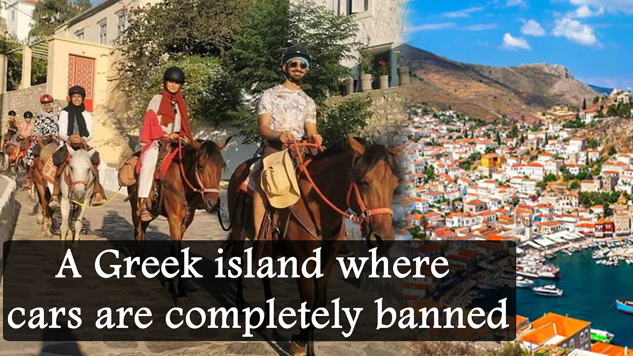 A Greek island where cars are completely banned @InterestingStranger