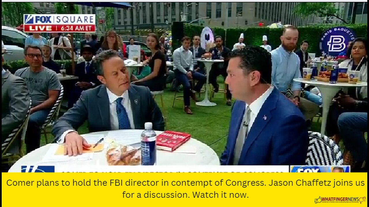 Comer plans to hold the FBI director in contempt of Congress. Jason Chaffetz joins us