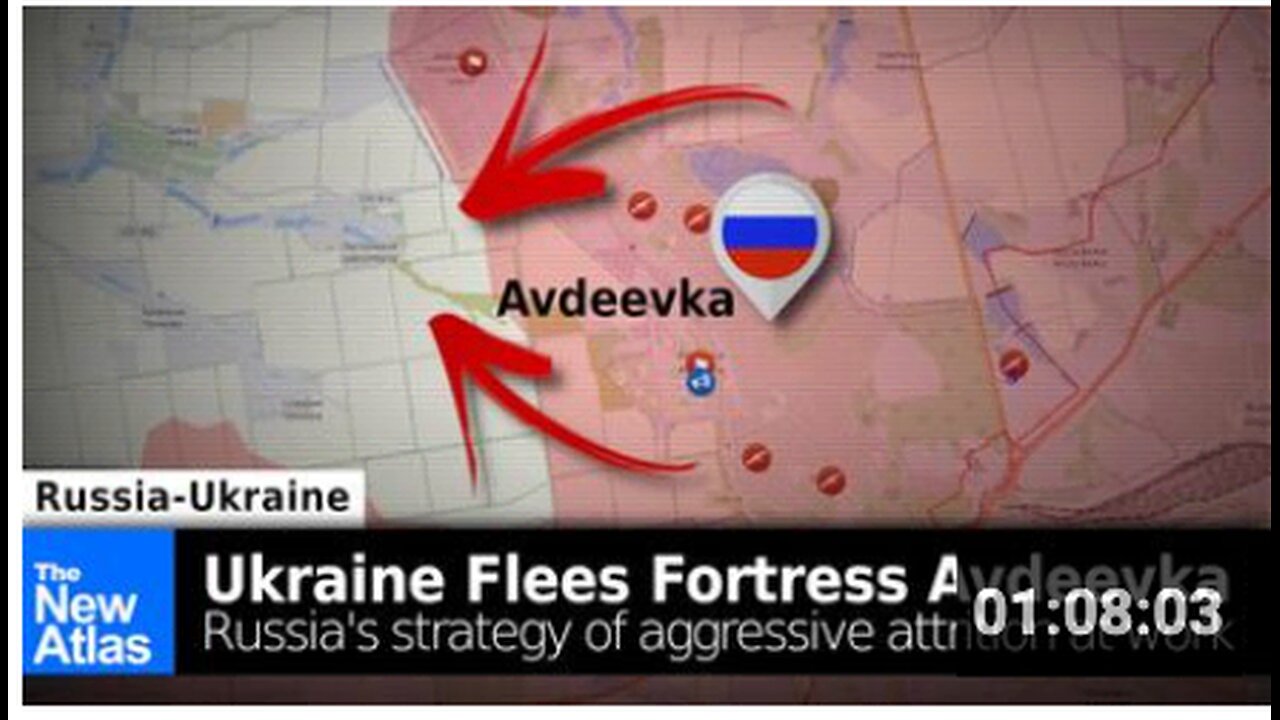 Ukraine Flees Avdeevka as Russian "Aggressive Attrition" Takes Toll