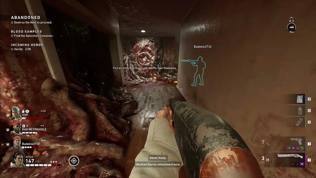 imagine not being able to sprint in back 4 blood