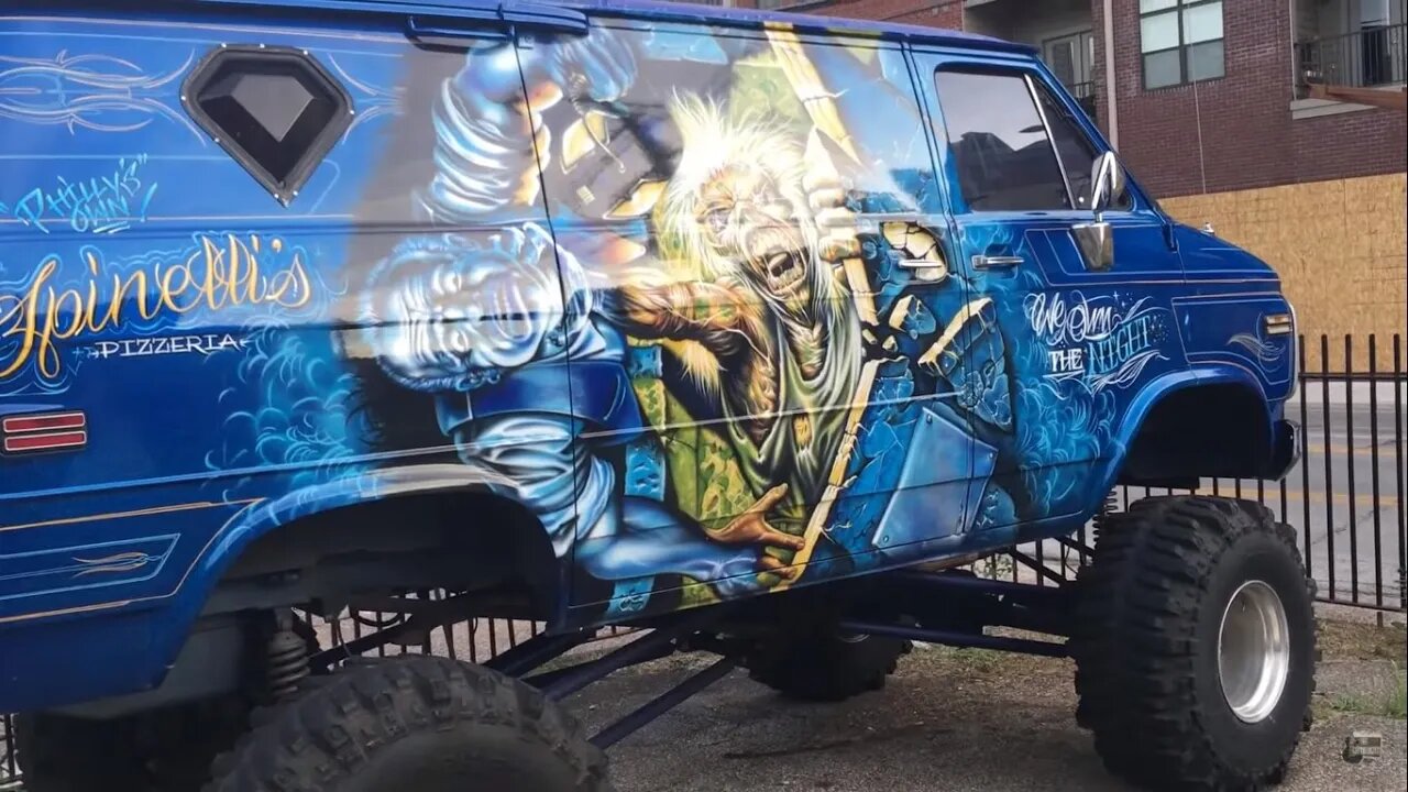 The Most METAL Van I've Ever Seen!