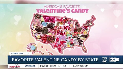 Favorite Valentine's Candy by State. Do you agree?