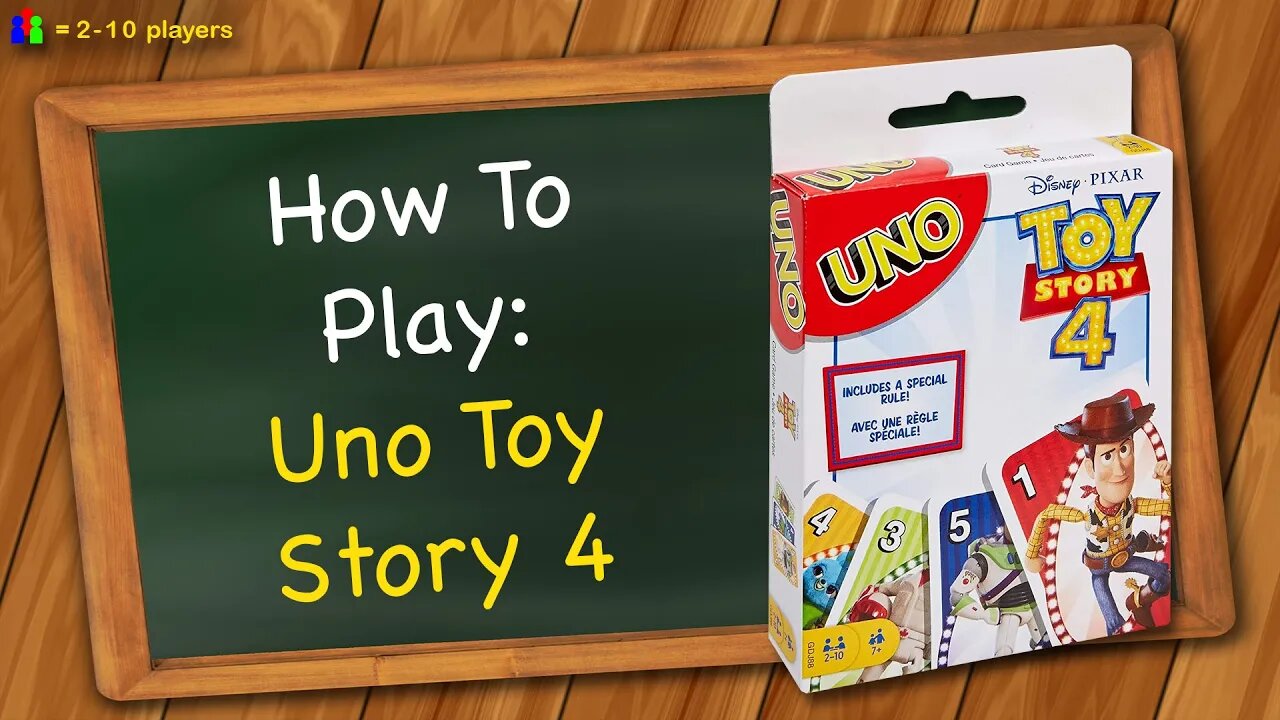 How to play Uno Toy Story 4