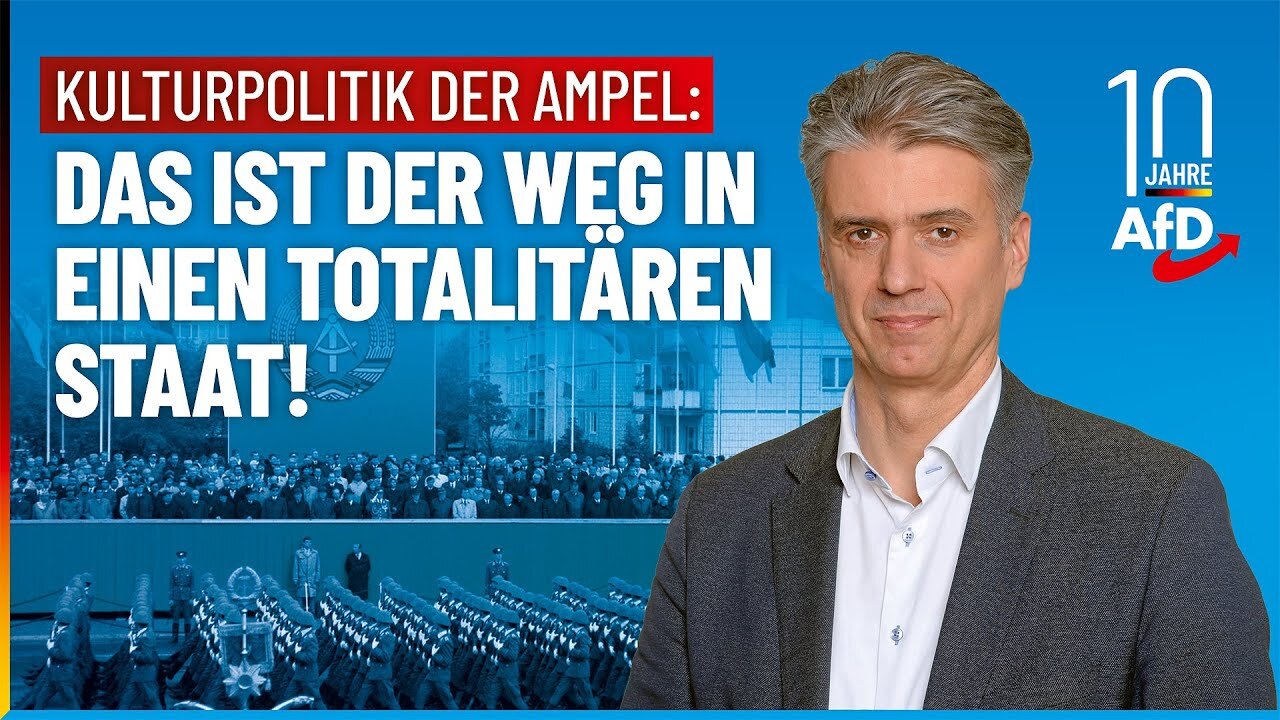 Kulturpolitik der Ampel: „Das ist der Weg in einen totalitären Staat“@AfD TV 🙈