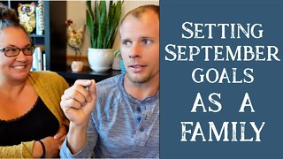 September 2021 Goals | Homeschooling Large Family Style