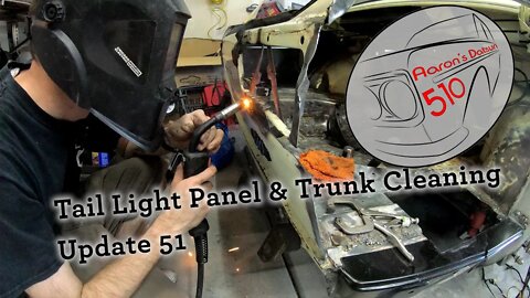 Datsun 510 Trunk Prep & Tail Light Panel Repair (Ep# 51)