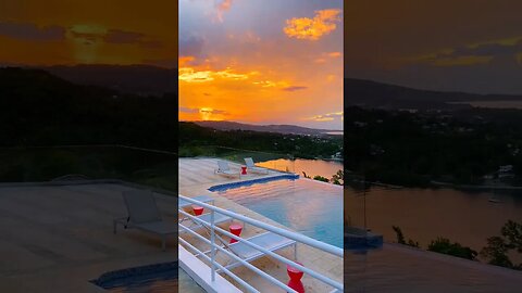 Beautiful Sunset In Portland Jamaica #shorts #shortsfeed #jamaica #nature #youtubeshorts #shortviral