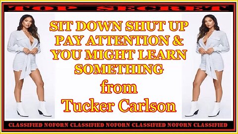 Tucker Carlson for President 2028 (DeSantis V.P) you must click settings to 1280x720 to see video