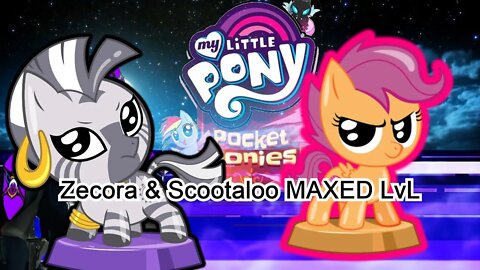 Zecora & Scootaloo are maxed out! / Pocket Ponies