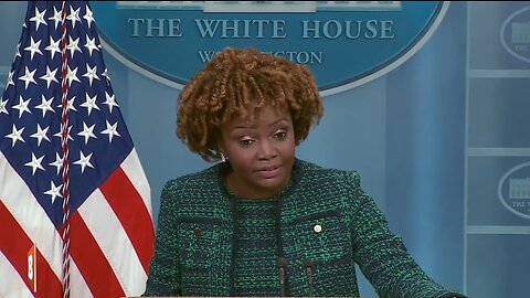 White House Press Secretary Karine Jean-Pierre briefing reporters & taking questions...