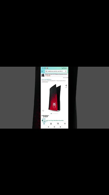 Pré-venda Spider-man 2 controle, tampa, Bundle, jogo na Amazon (Links no comentário e descrição)