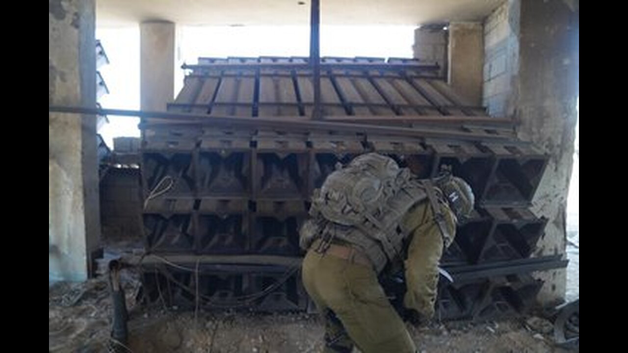 Separately, the IDF releases a video of the 460th Armored Brigade locating a number