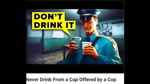 Never Drink From a Cup Offered By a Cop, #cup-of-tea#cup-of-coffee