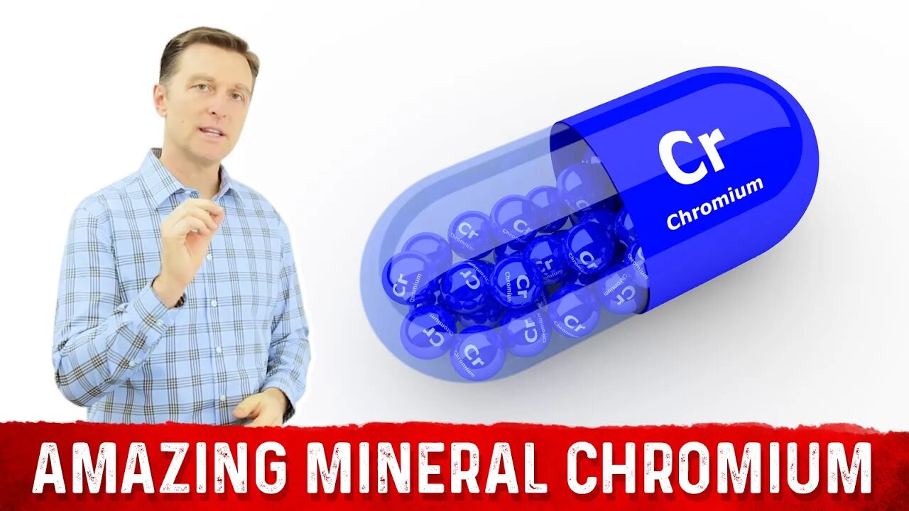 Relationship between Chromium & Insulin Resistance shown By Dr. Berg