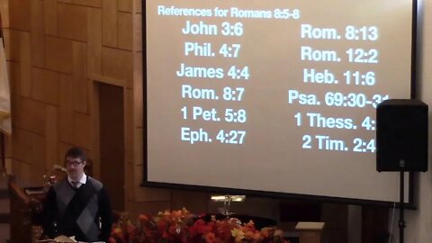Romans 8:2-4,5-8 (11/28/21) Sunday School