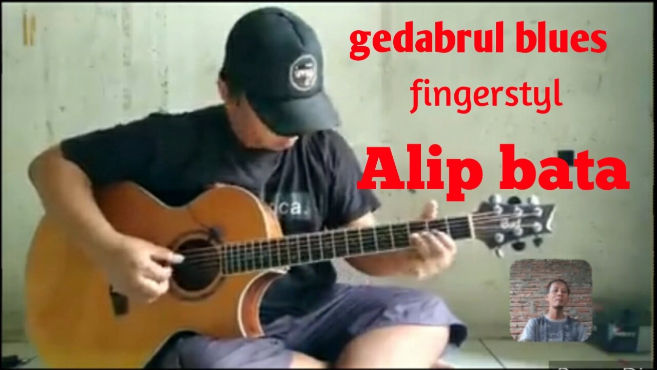 Alip bata fingerstyl gedabrul blues