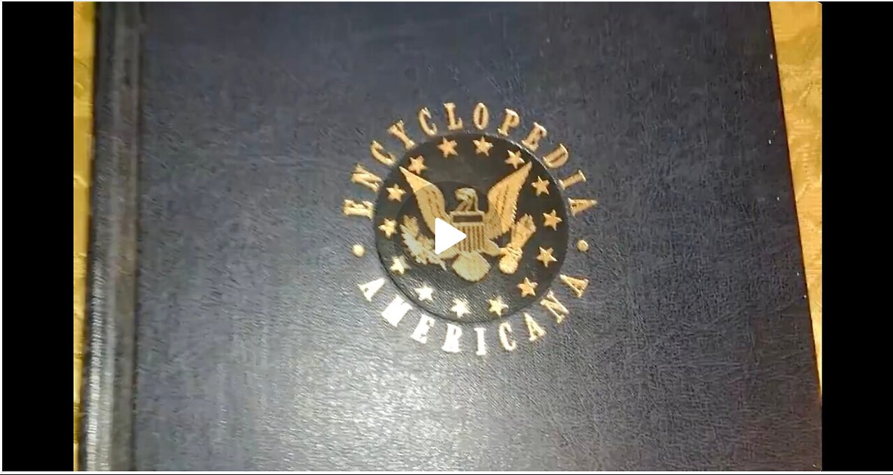 1958 Encyclopedia Americana showing the Flat Earth Dome