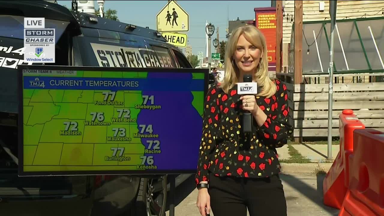 Beautiful fall weather Wednesday