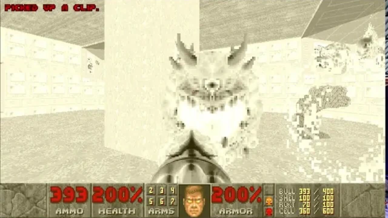 Doom 2: Hell on Earth (Ultra-Violence Plus 100%) - Map 8: Tricks And Traps