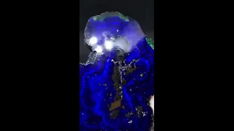Russian Azurite with Malachite