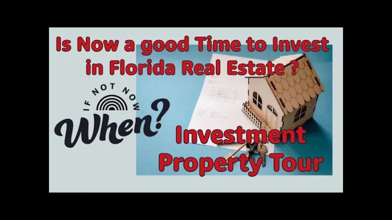 Is Now a Good Time to Invest in Florida Real Estate? |Investment Property Tour | Davenport Florida