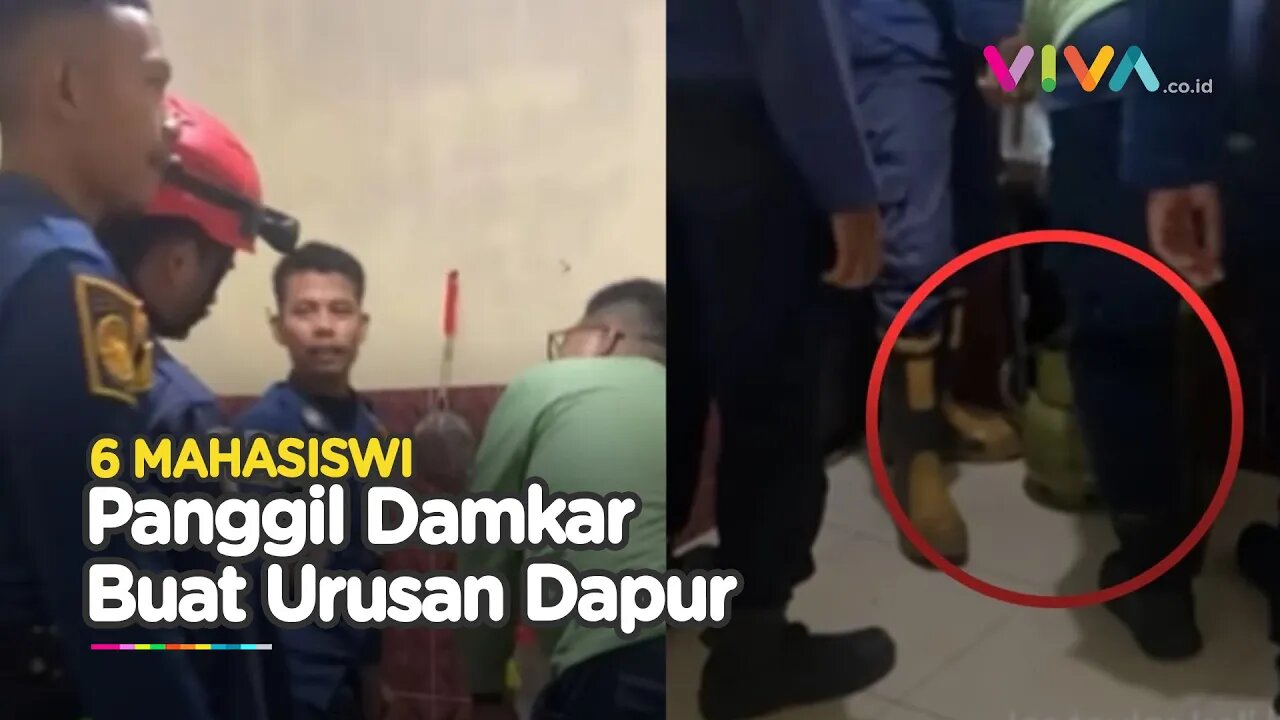 Di Luar Nurul! 6 Mahasiswi Nekat Panggil Damkar Buat Urusan Dapur