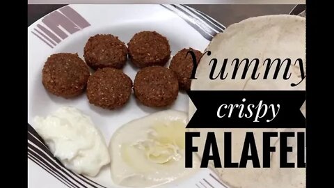 Crispy falafel/ how to cook crispy falafel