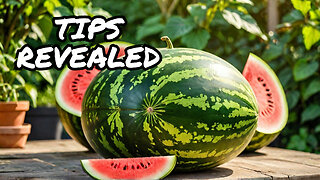 Giant Watermelon Growing Tips and Tricks for Beginners!