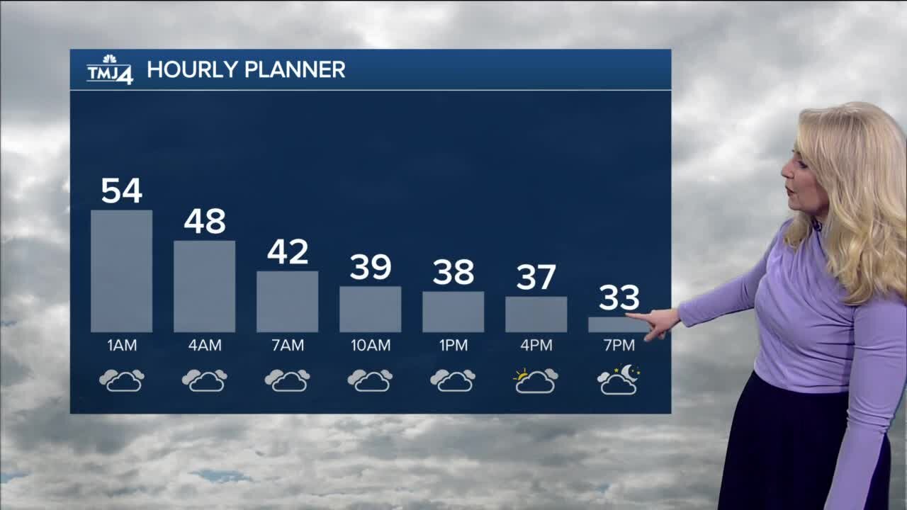 SE Wisconsin weather: Cold front moves in, temps fall Friday