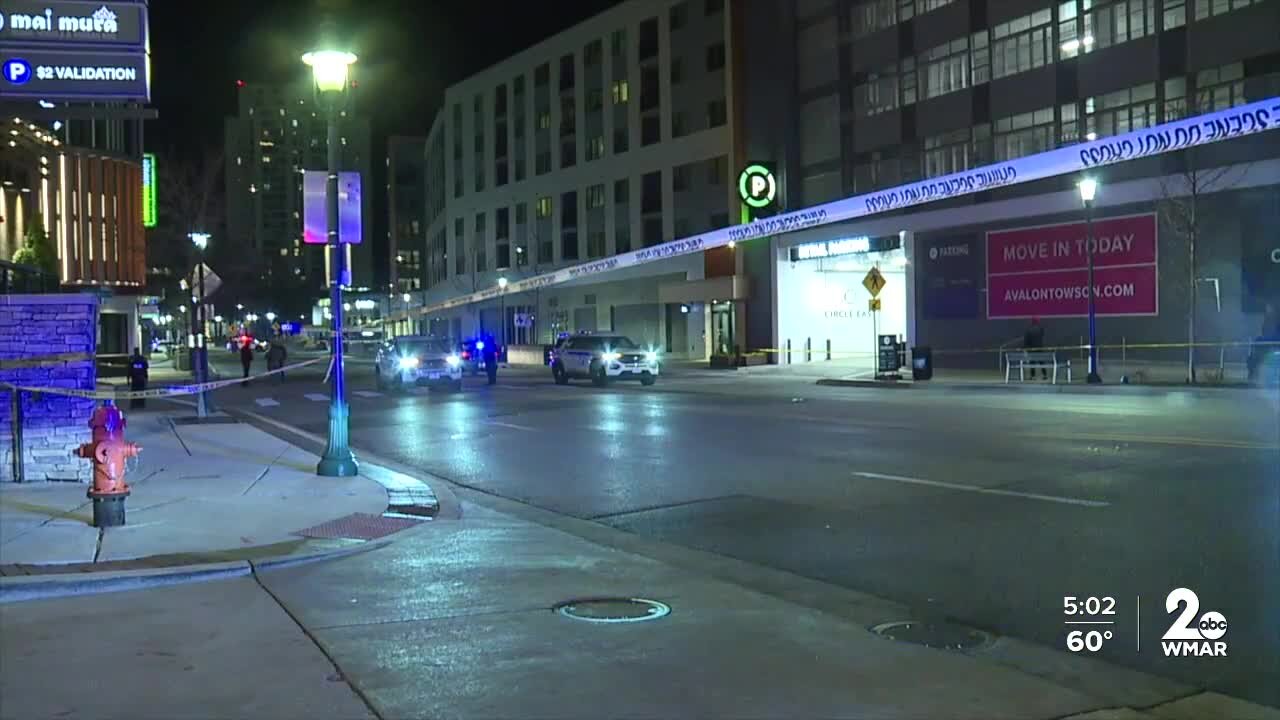 Baltimore City high school student dies in shooting near Towson Circle