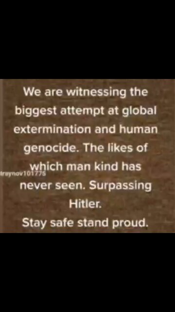 Whats Happening? Its Biblical.