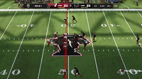 TDFL Football [Season 7/Week 13]: Portland (5-6) @ London (5-6)