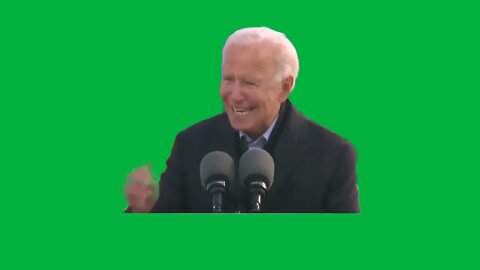 Green Screen – I give you my word as a Biden,no one making less than $400k a year will see a penny i
