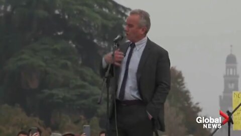 Robert F. Kennedy Jr. Speaks At Italian Vaccine Passport Protest