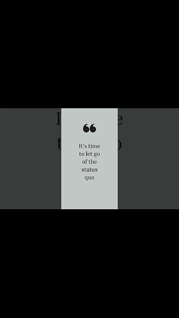 status quo