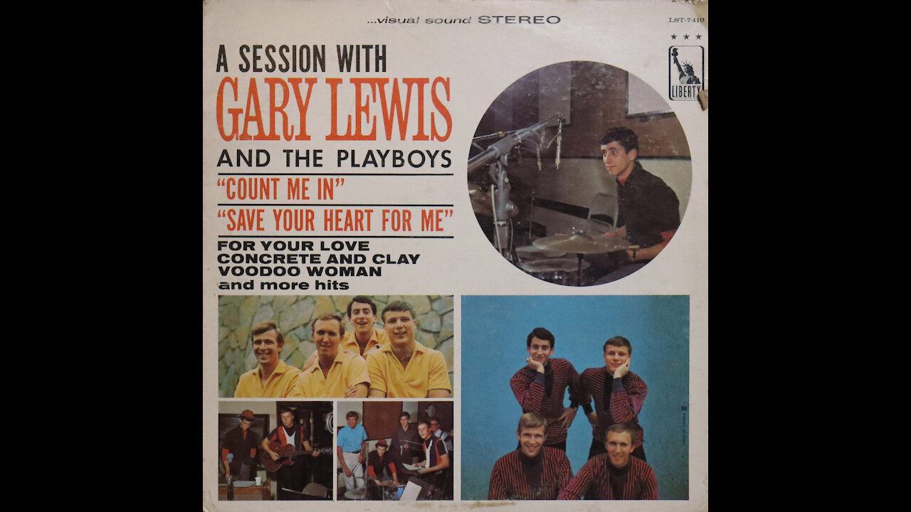 Gary Lewis & The Playboys - A Session With Gary Lewis & The Playboys (1965) [Complete LP]