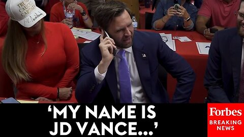 JD Vance Calls Voters In Georgia During Stop At Campaign Office In Gwinnett County