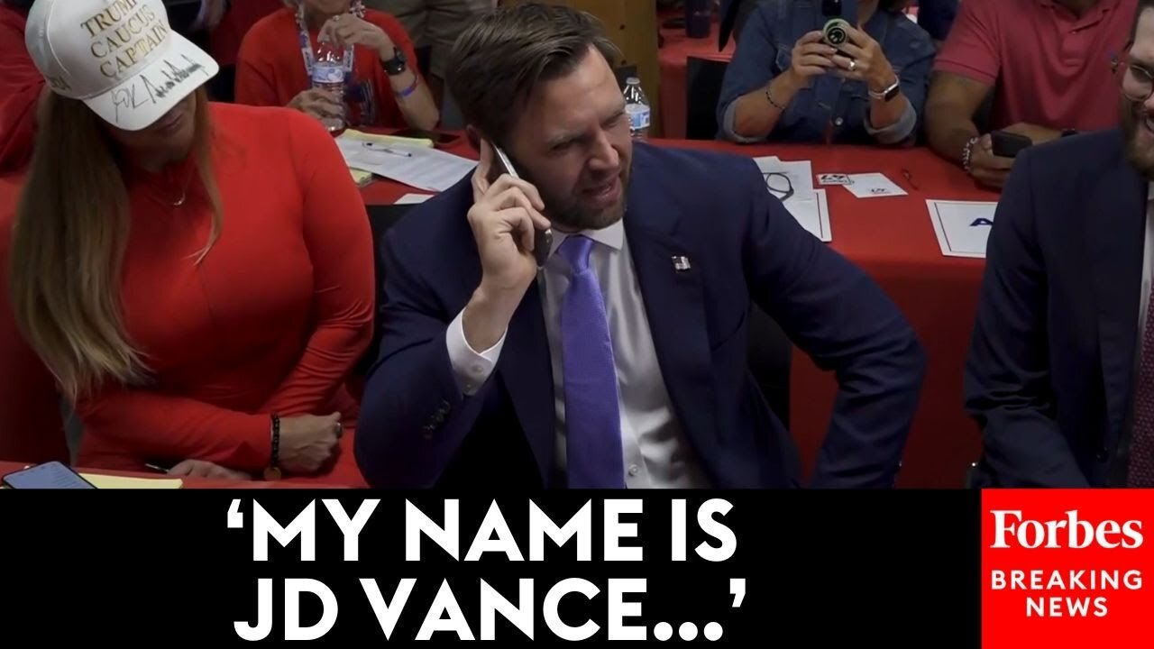 JD Vance Calls Voters In Georgia During Stop At Campaign Office In Gwinnett County