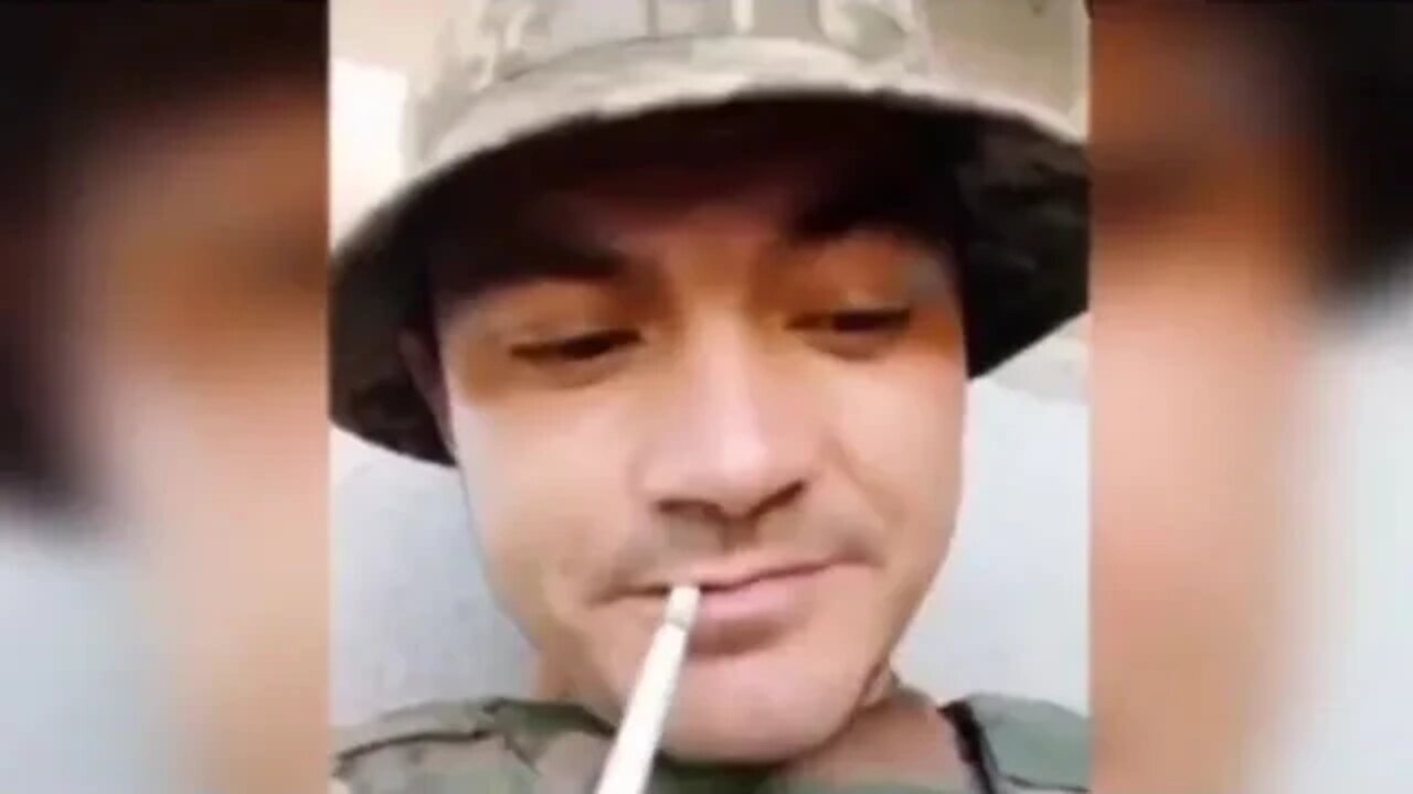 Angry Ukrainian Soldier