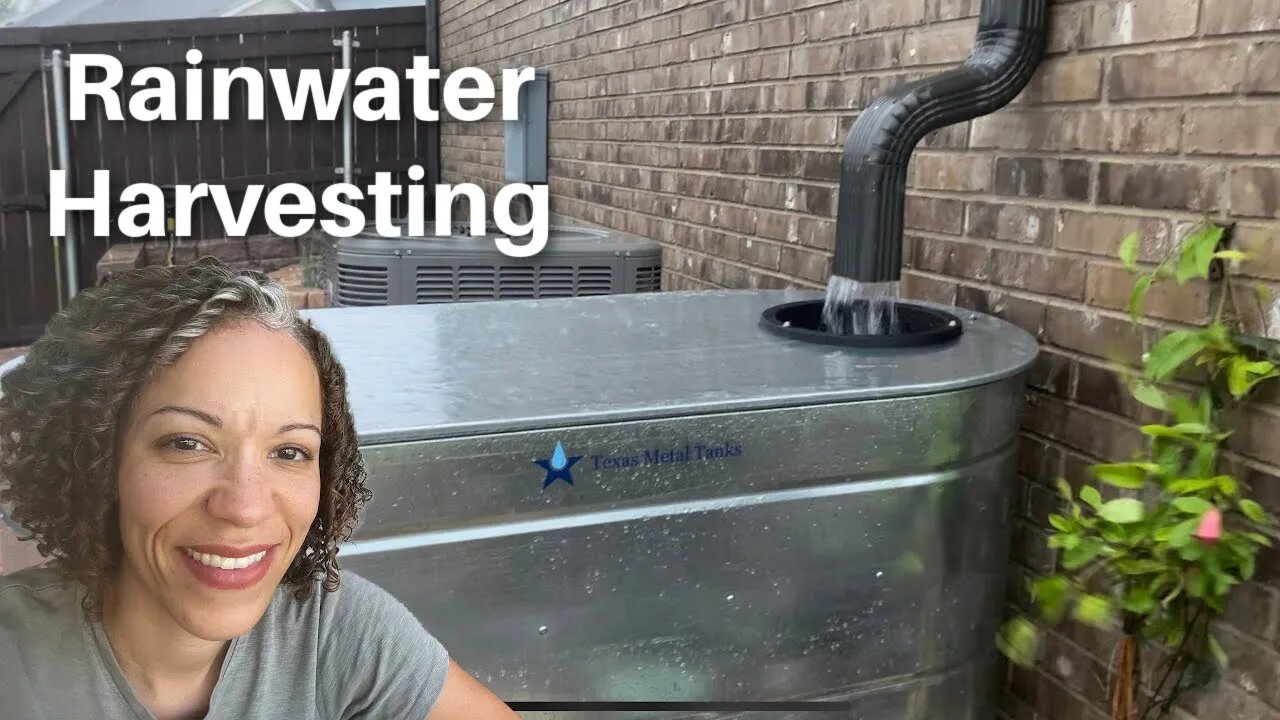 Harvesting Rainwater with Texas Metal Tanks