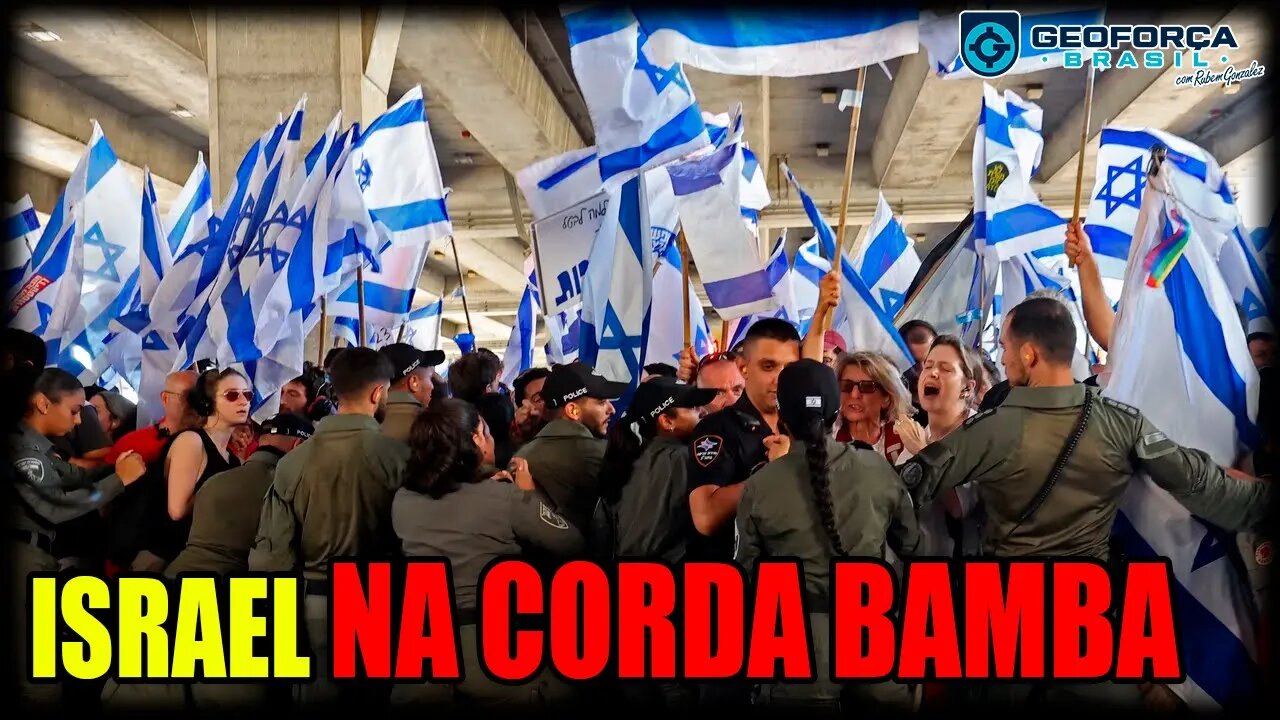 ⚠️URGENTE | Governo de Israel NA CORDA BAMBA | Comunidade Mundial CONDENA Israel | 🔴Live Geoforça