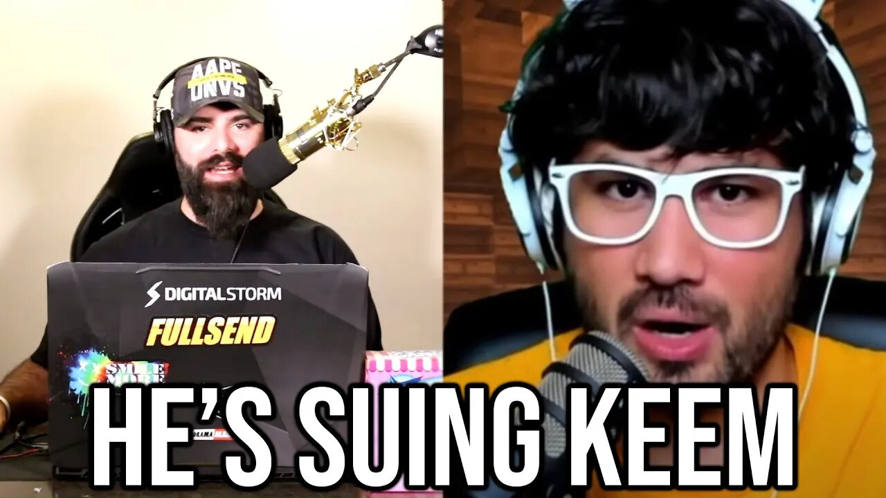 Keemstar Is Getting SUED By Def Noodles...