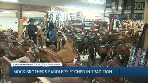 Mock Brothers Saddlery etched in tradition